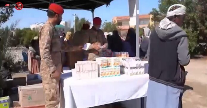 Pakistan Army Doctors Extend Lifesaving Aid to Flood Victims in Gwadar